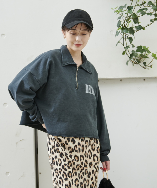 美品♡REMI RELIEF ハーフスリーブ　スウェット　半袖　プルオーバー 楽天市場】半袖 スウェット レミレリーフの通販