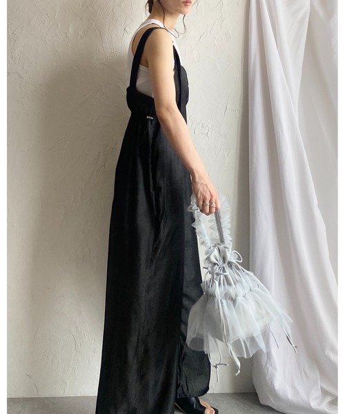 サロペット・オーバーオール・オールインワン ENFOLD 24SS STRAIGHT JUMPER-SKIRT 36 楽天市場】【 クラシカルエルフ classical elf