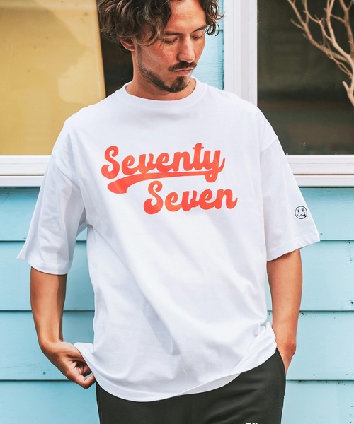 seventy seven tシャツ mt9204- middle onz over size S-S t-shirts