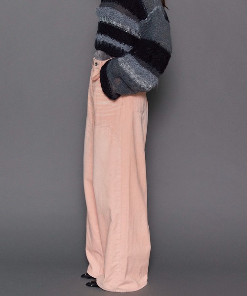 MAISON SPECIAL（メゾンスペシャル） パンツ Corduroy Baggy Pants