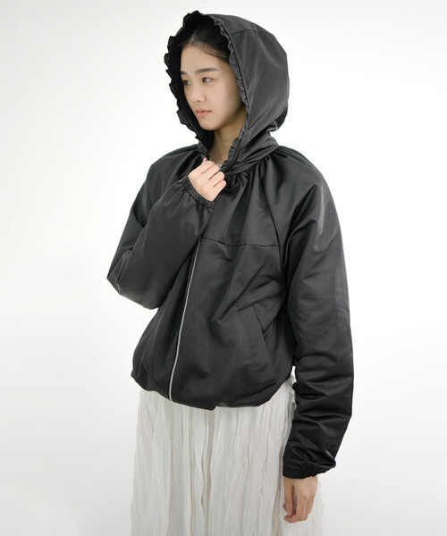 美品 Bshop eunoia ユノイア ブルゾン ジャケット 黒 eunoia - Spring/Summer 2024 Collection