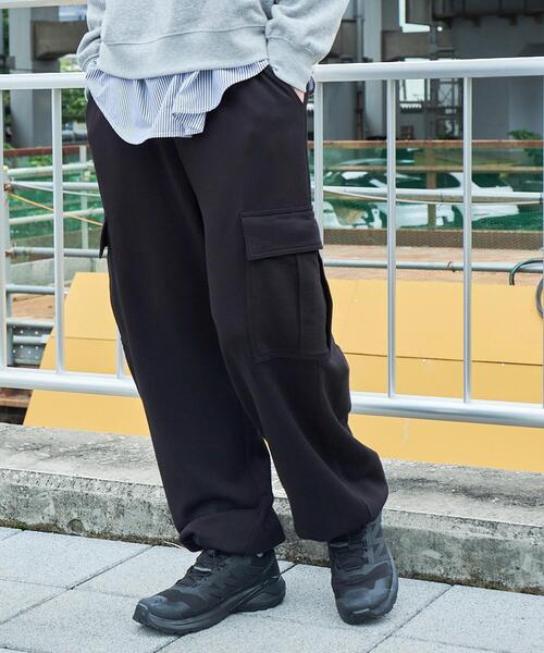 WEGO（ウィゴー） カーゴパンツ WEGO/ワイドカーゴスウェットパンツ