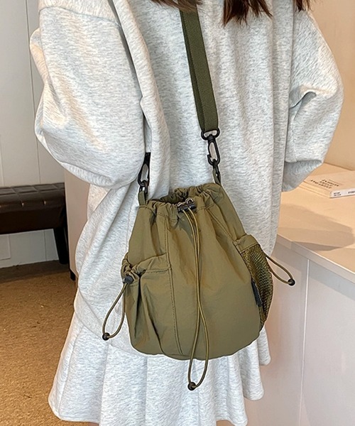 IRADOWL（アイラドール） ショルダーバッグ バッグ ナイロン素材巾着