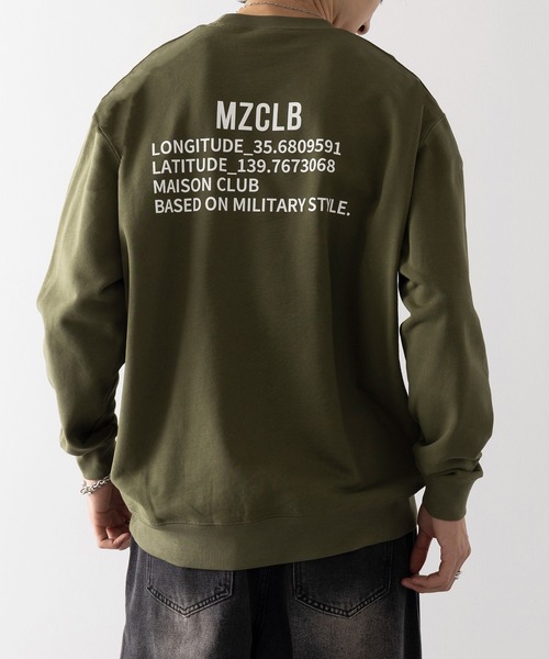 MAISON CLUB（メゾンクラブ） トレーナー スウェット 「MAISON CLUB