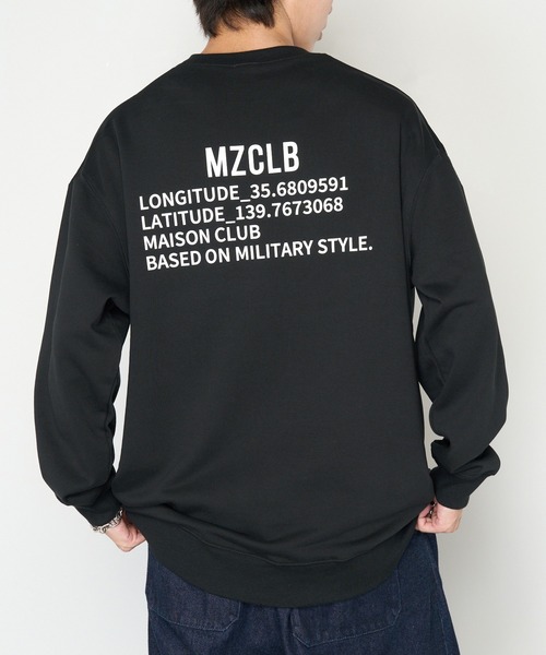 MAISON CLUB（メゾンクラブ） トレーナー スウェット 「MAISON CLUB