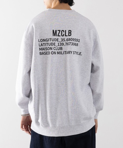 MAISON CLUB（メゾンクラブ） トレーナー スウェット 「MAISON CLUB