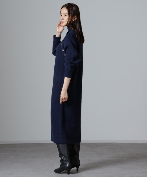 NANO universe（ナノ・ユニバース） ワンピース 釦ディティール片畦