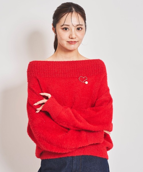 【新品】【美品】stola. テーパーヤーンスパンコールニットプルオーバー Stola.たくさん届いてます♪ | TIMIL(ティミル)