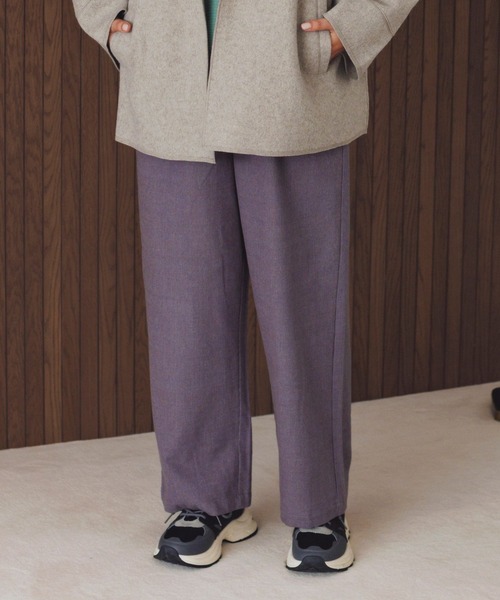 studio CLIP パンツ 大人チェックパンツ「プチ・プラスサイズあり