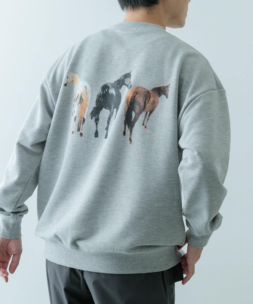 ITEMS URBANRESEARCH トレーナー スウェット クルーネック