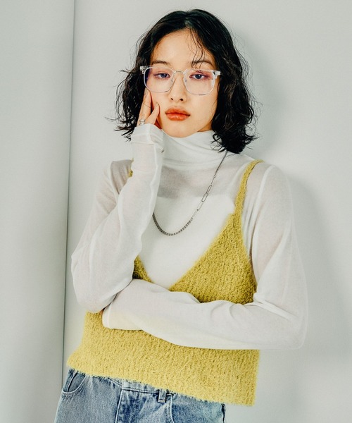 LEPSIM（レプシィム） tシャツ テンセル混タートル 145367 レディース