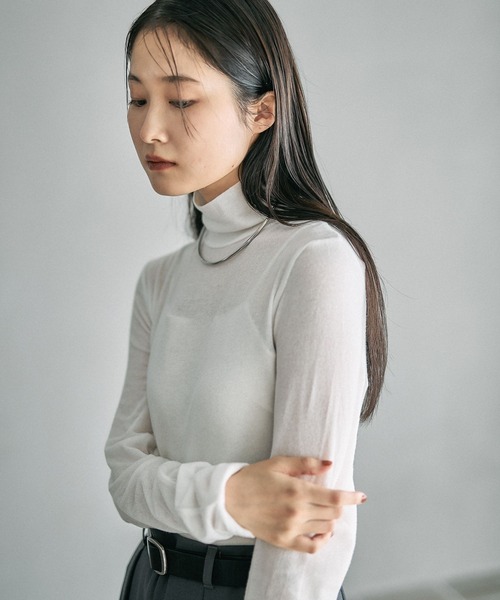 LEPSIM（レプシィム） tシャツ テンセル混タートル 145367 レディース