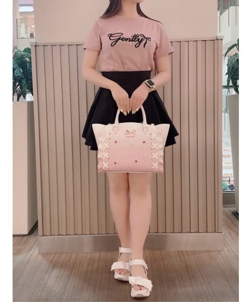 ？*様 SAMANTHAVEGA レースアップハートビジューグラデーションフラッ SAMANTHAVEGA｜レースアップハートビジューグラデーション