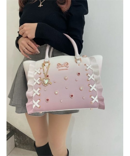 Samantha Vega（サマンサベガ） ハンドバッグ レースアップハート