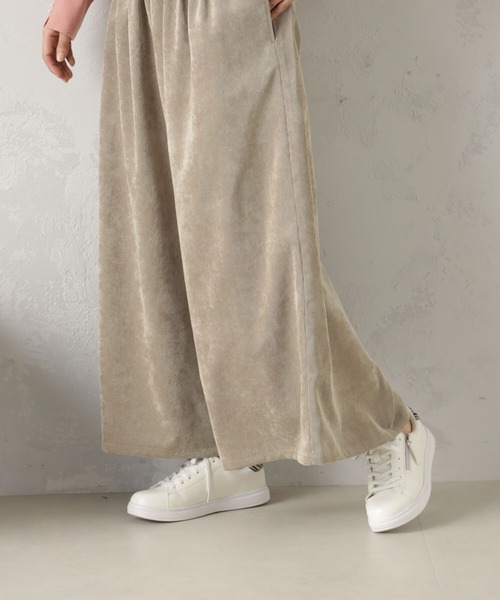 FOUND GOOD（ファウンドグッド） パンツ EASYコーデュロイスカーチョ