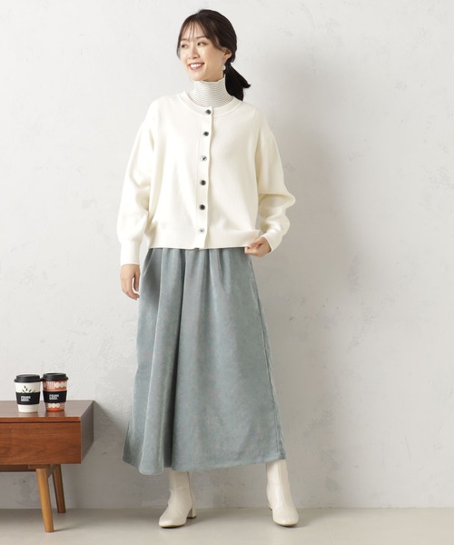 FOUND GOOD（ファウンドグッド） パンツ EASYコーデュロイスカーチョ