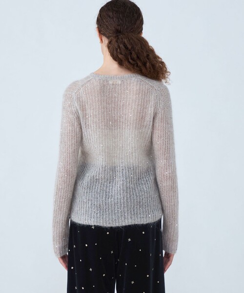 Ballsey（ボールジィ） ニット セーター ラメスパンコールモヘヤ