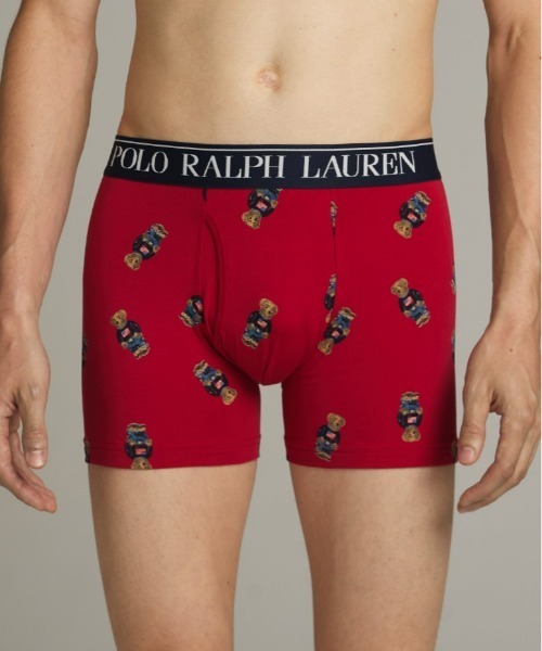 POLO RALPH LAUREN ボクサーブリーフM レッド　ポロベア POLO RALPH LAUREN（ポロ・ラルフローレン） ボクサーパンツ 「POLO