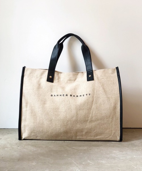 「BANNER BARRETT」 トートバッグ FREE ブラック レディース_画像7