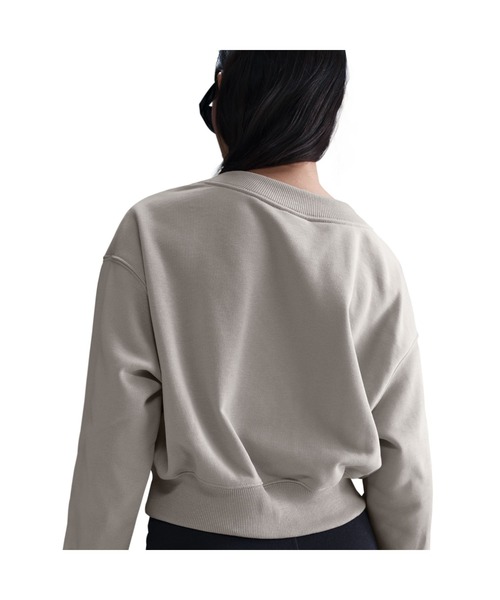 NIKE クロップド　フリース　Ｖネック　トレーナー　ナイキ　XL ブラック 新品NIKEナイキスポーツウェアフェニックスフリース クロップド V