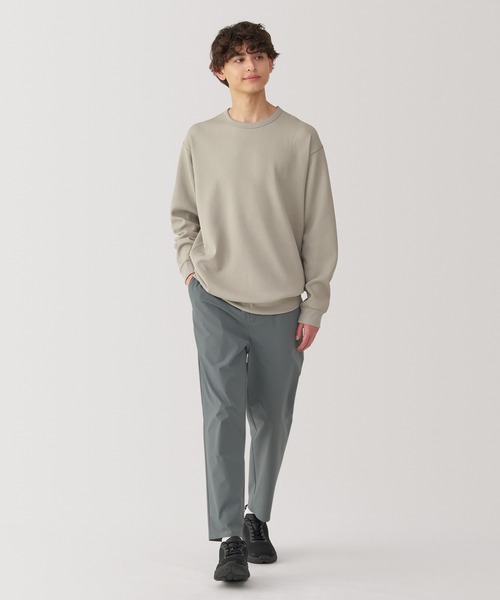 無印良品 パンツ 紳士 UVカット撥水ストレッチパンツ メンズ