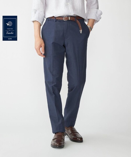 SHIPS（シップス） パンツ SHIPS: コットン バーズアイ スラックス