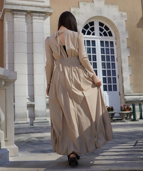 学生風 セーラーワンピース セーラー ワンピース フレアワンピース 膝