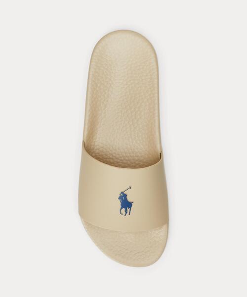 POLO RALPH LAUREN サンダル シグネチャー ポニー スライド