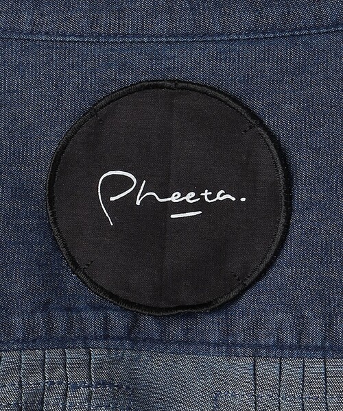 Pheeta ブラウス シャツ 「別注」「Pheeta」Trinity デニム