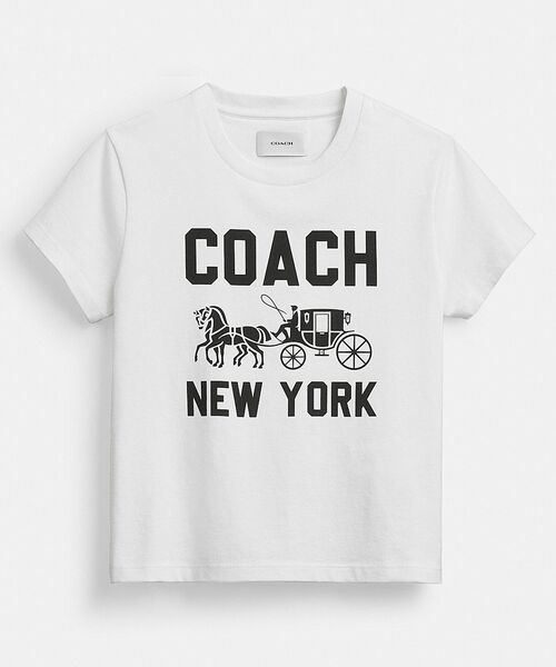 ホース アンド キャリッジ Tシャツ・オーガニック コットン COACH｜【公式】ホース アンド キャリッジ Tシャツ