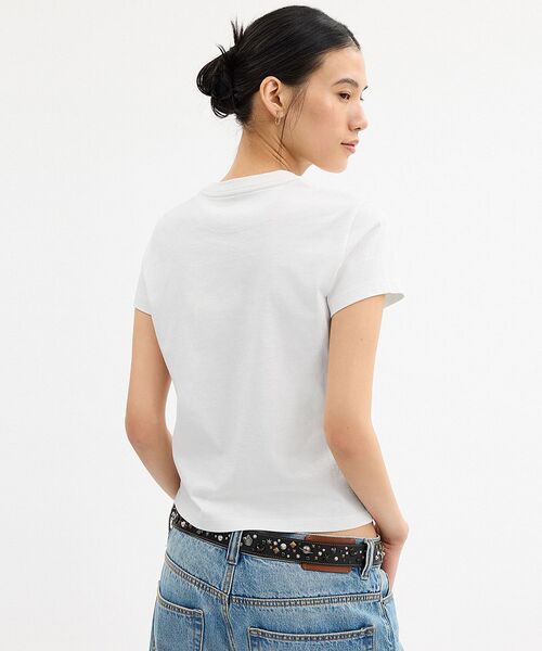 新品タグ付　COACH　コーチ　Tシャツ　オーガニックコットン　Sサイズ COACH（コーチ） tシャツ ホース アンド キャリッジ Tシャツ
