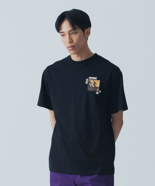 Hombre Nino tシャツ Hombre Nino S/S PRINT TEE/BIKE HN0241-CT0017