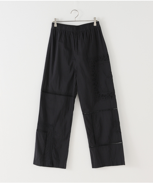 【SALE】 JOURNAL STANDARD エンブロイダリーパッチワークパンツ パンツ パンツ