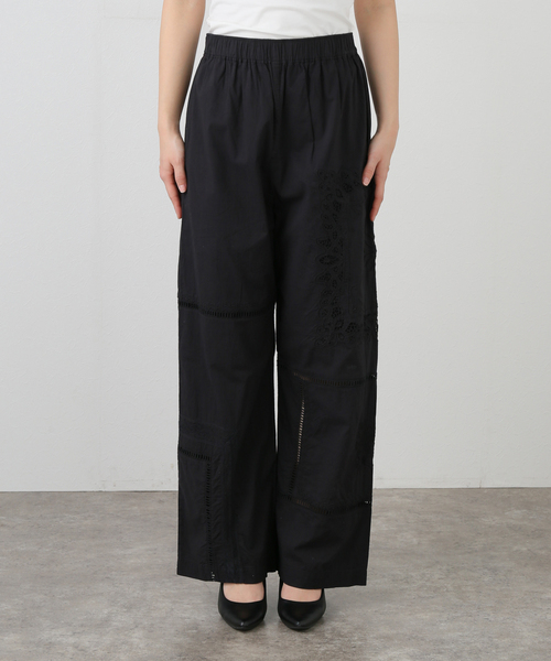 JOURNAL STANDARD パンツ エンブロイダリーパッチワークパンツ