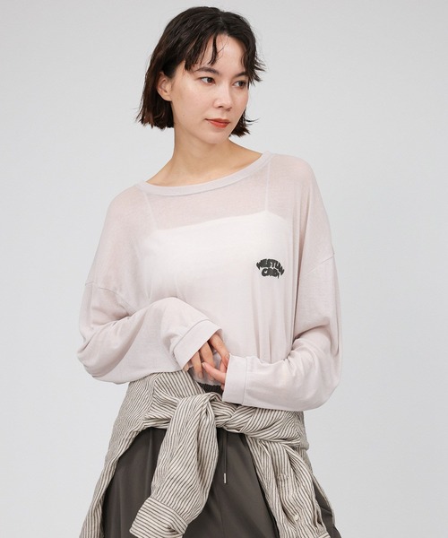 tシャツ 「st.Johns 3rd club」ロゴカットソー レディース
