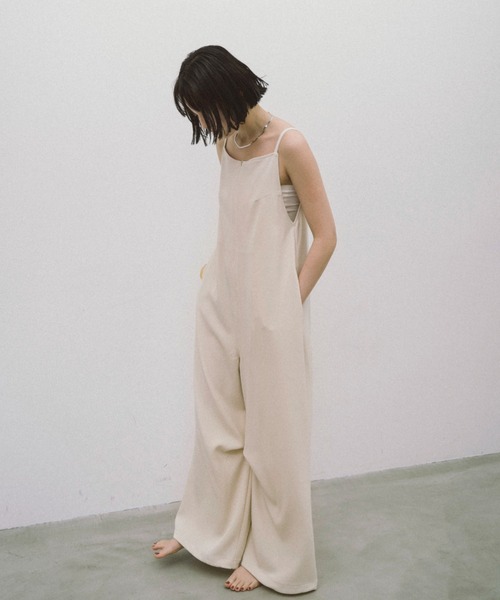 HANNE キャミワイドオールインワン HANNE オールインワン 「Mikako collaboration」キャミワイド