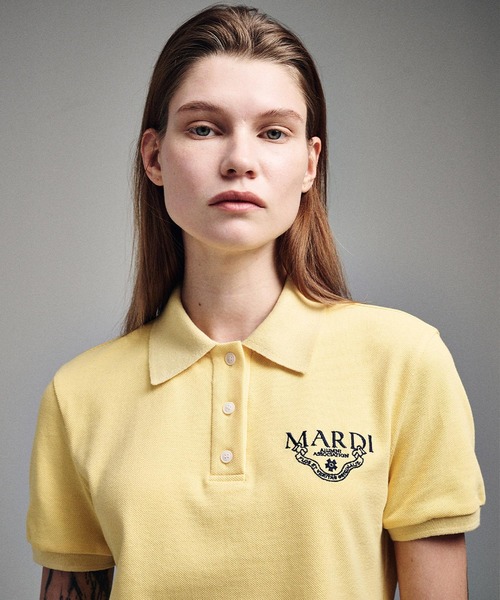 Mardi Mercredi ポロシャツ ポロ SLIMFIT SHIRT PIQUET ALUMNI
