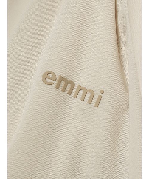 emmi コート アウター ポンチョライクフーディー レディース