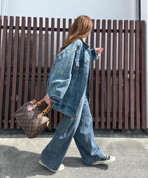 ジーンズ デニム デニムパンツ 「AYA×クラシカルエルフコラボ」 洗練された大人のカジュアルスタイル！カットアウトカーブデニム レディース | classicalelf | 14