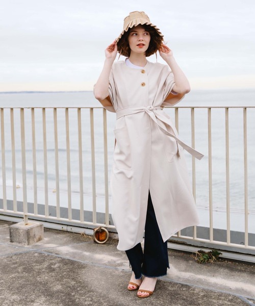 「DOUX ARCHIVES」 コート FREE アイボリー レディース_画像7