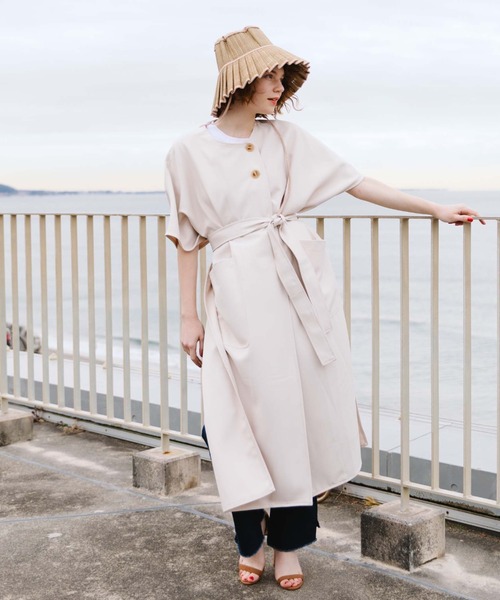 「DOUX ARCHIVES」 コート FREE アイボリー レディース_画像8