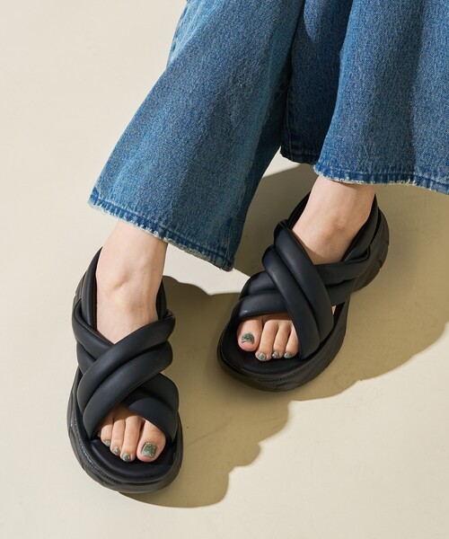 FREAK'S STORE サンダル 限定展開 ボリュームソールクロス