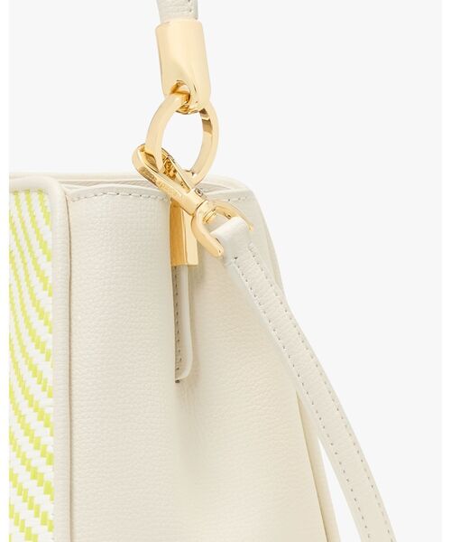 KATE SPADE フィービー ストロー スモール トップハンドルバッグ kate spade NEW YORK ハンドバッグ フィービー ツートン