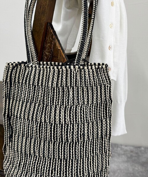 fredy emue かごバッグ カゴバッグ 「The Bagmati」バイカラー