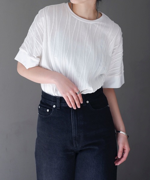 Sono◆半袖カットソー/L/コットン/WHT Sono(ソーノ) / 半袖カットソー/L/コットン/WHT | 古着の販売