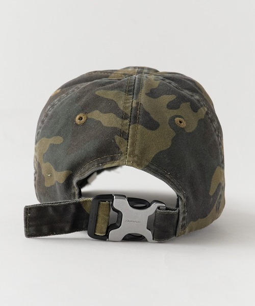 キャップ 帽子 PANQ/パンク 2024FW PIN-ATTACHED DESTORYED CAMO CAPS