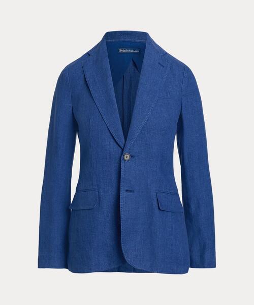 RALPH LAUREN テーラードジャケット 麻 リネン サイズ9 日本製 POLO RALPH LAUREN ジャケット テーラードジャケット リネン