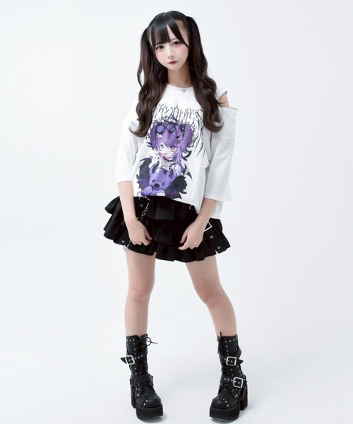 TRAVAS TOKYO/トラバス トーキョー』てぃらコラボイラストTシャツ TRAVAS TOKYO tシャツ 「TRAVAS TOKYO/トラバス トーキョー」て