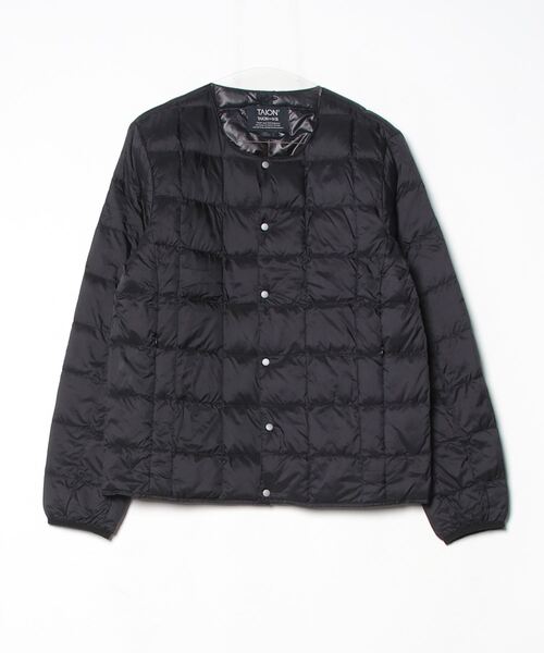 FREAK'S STORE TAION ダウンジャケット　Lサイズ　ブラック FREAK'S STORE（フリークスストア） 「TAION」ダウンジャケット MEDIUM
