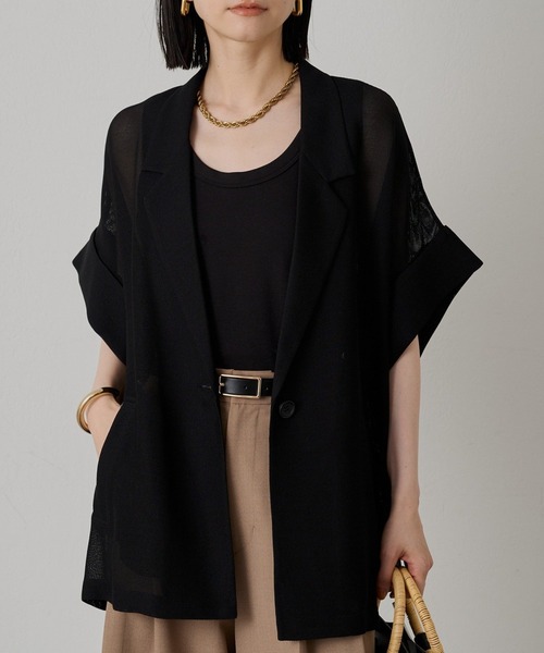 【値下げ交渉可】LOUNGEDRESS ジレジャケット Loungedress】ジレジャケット | OUTLET(アウトレット)レディース
